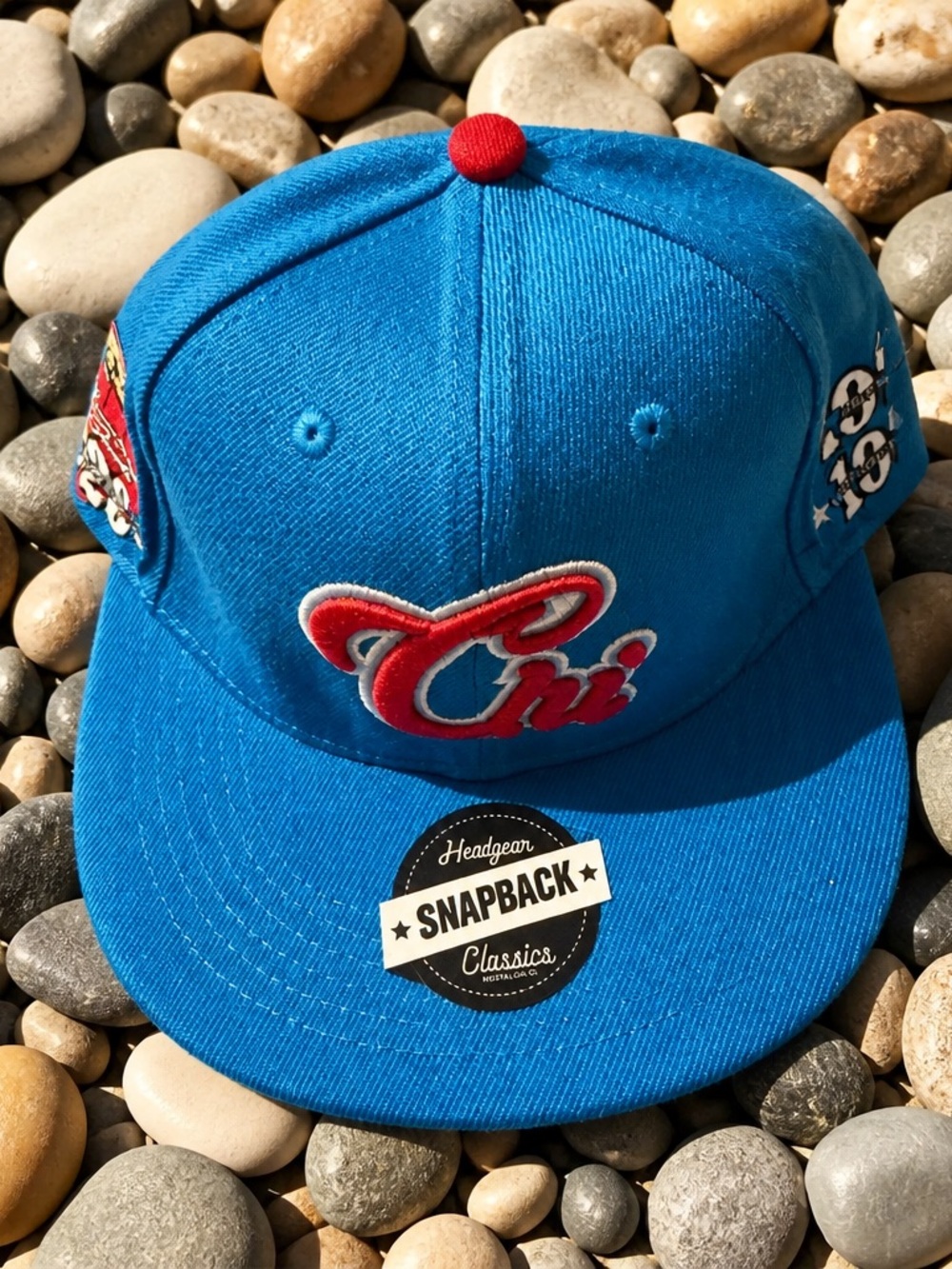 Blue CHICAGO “CHI” SNAPBACK HAT🔥 $40 retail👈🏼